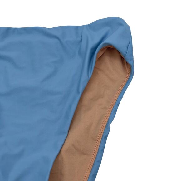 NWT J. Crew Blue High Rise Bikini Swim Bathing Suit Bottom Women's Size Small - Picture 3 of 8